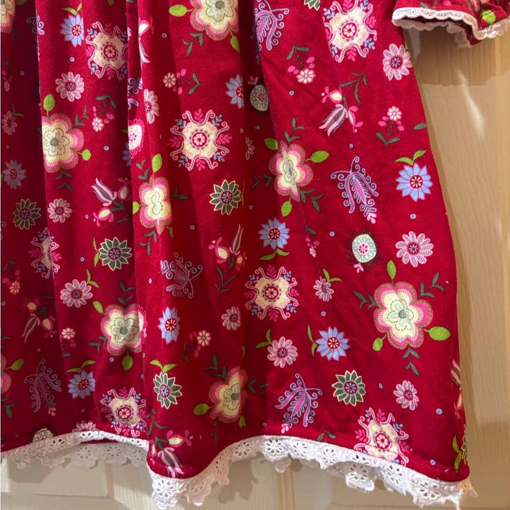 Hanna Andersson Red Floral Dress - Picture 2 of 6